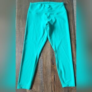 Lululemon Align High-rise Crop Legging Paradise Green Size 12 Pristine Condition